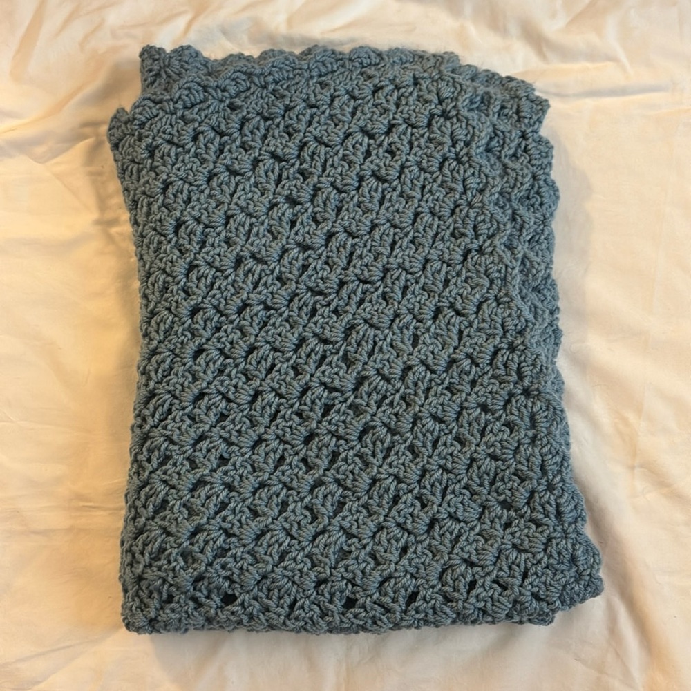 1 handmade baby blanket